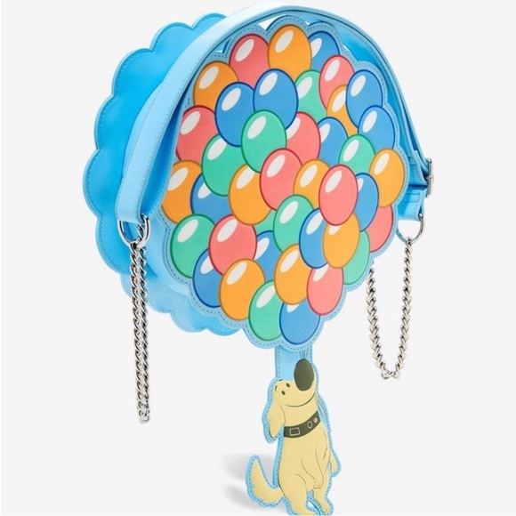 Loungefly Blue Balloon Dog Backpack - Picture 2 of 5